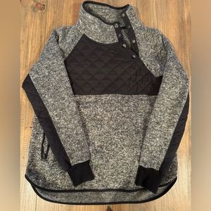 A+F Quilted Fleece Pullover